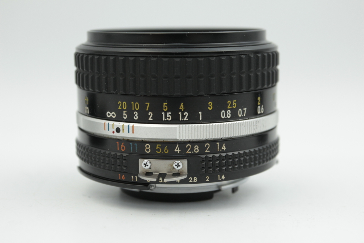 ニコン Nikon Nikkor Ais Ai-s 50mm f/ 1.4 単焦点 MF レンズ 純正 