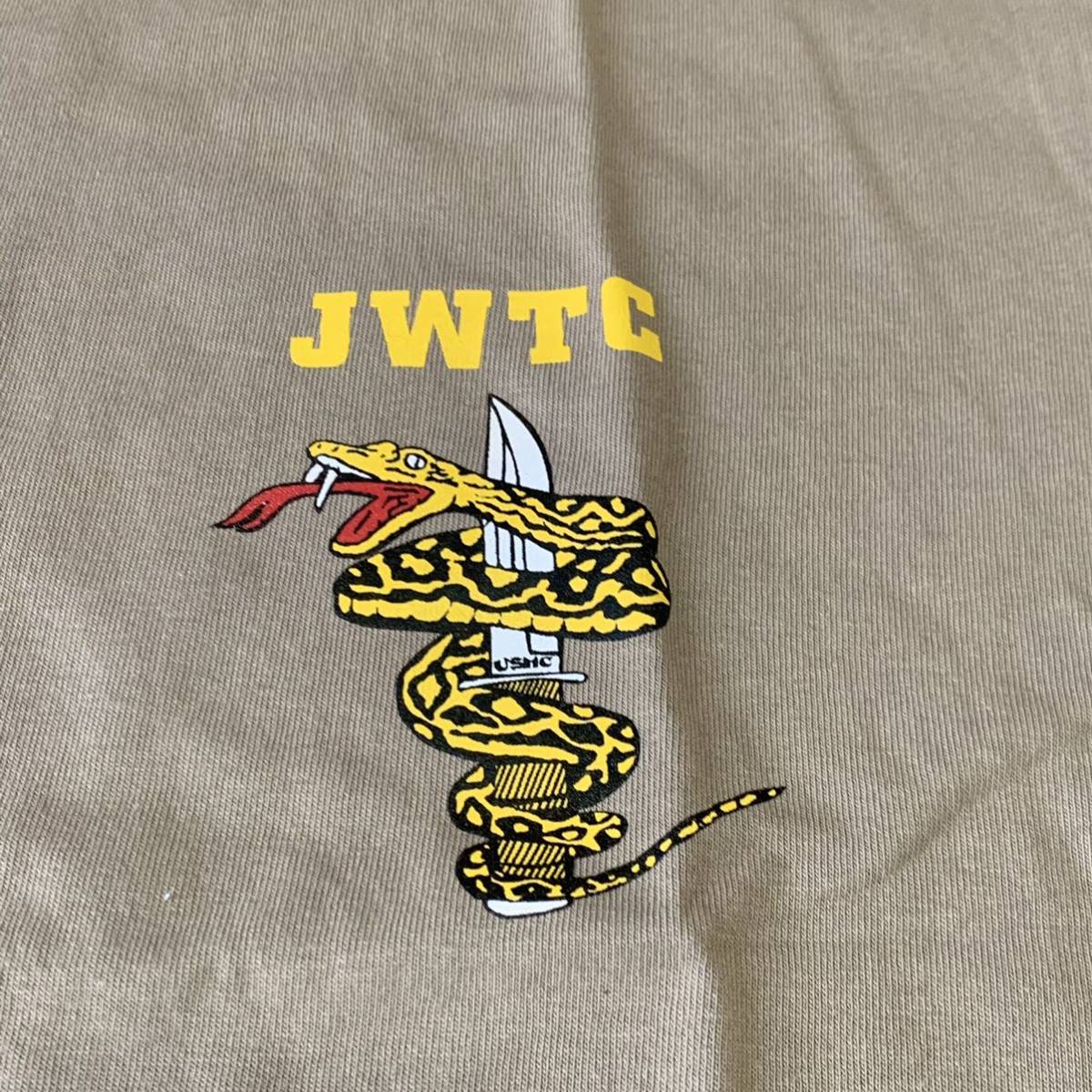  Okinawa вооруженные силы США сброшенный товар море .. оригинал JWTC Jean gru War fea футболка тренировка центральный TAN ( контрольный номер F37)