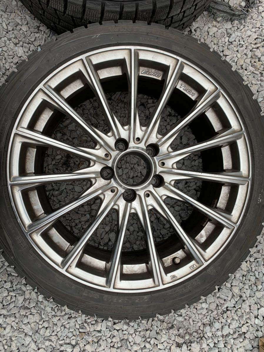 ユーローテック EURO TECH 18×8J WINTER ダンロップ WM01 インセット48