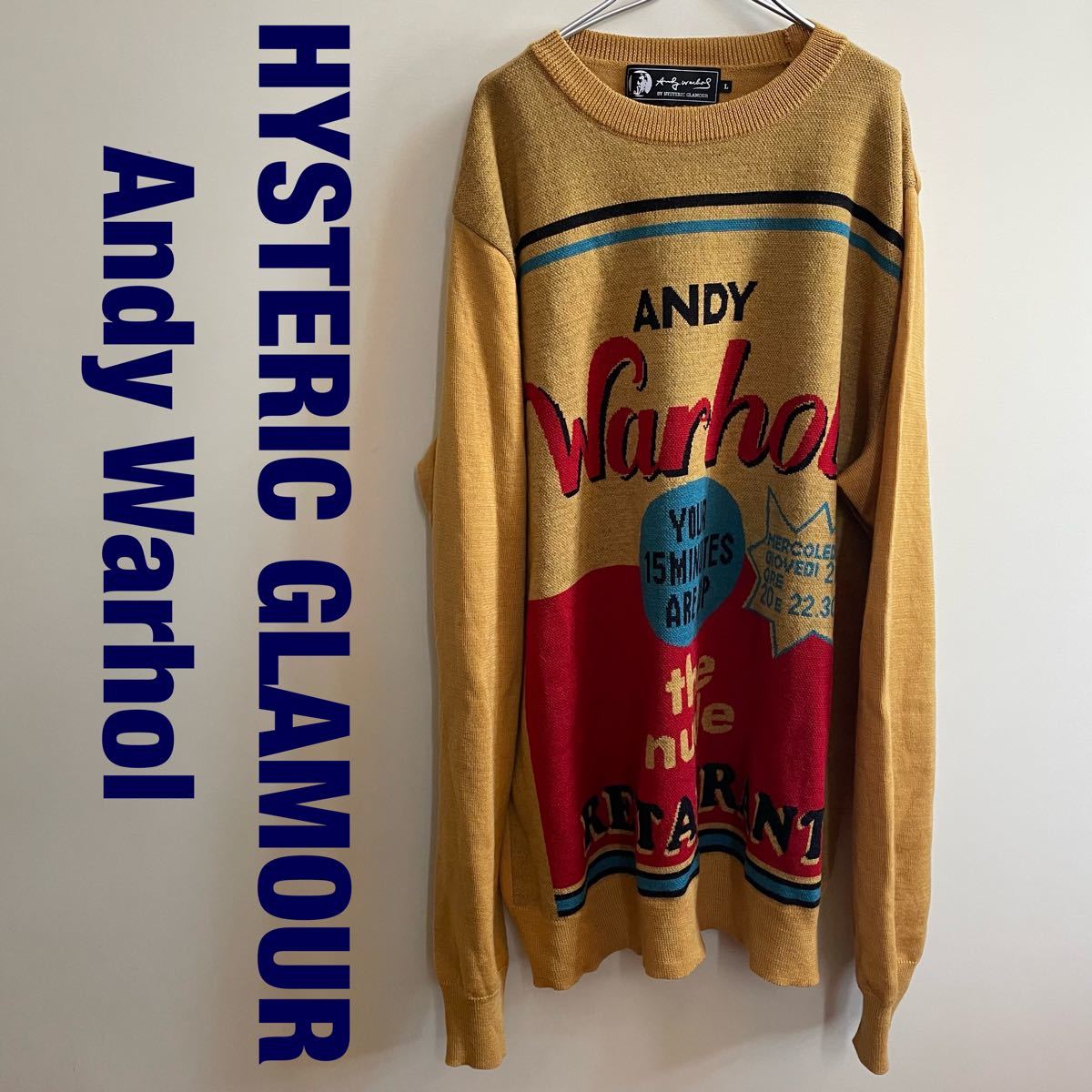 特別送料無料!】 ニット、セーター-HYSTERIC GLAMOUR ヒステリックグラマー アンディウォーホル ニット セーター - tedwinatrim.com 特別送料無料!】 ニット、セーター-HYSTERIC GLAMOUR ヒステリックグラマー アンディウォーホル ニット セーター - tedwinatrim.com