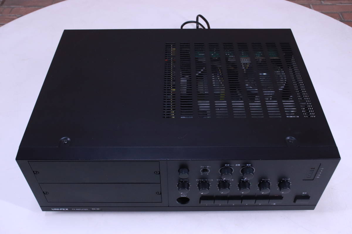 UNI-PEX PA AMPLIFIER BX-30 アンプ