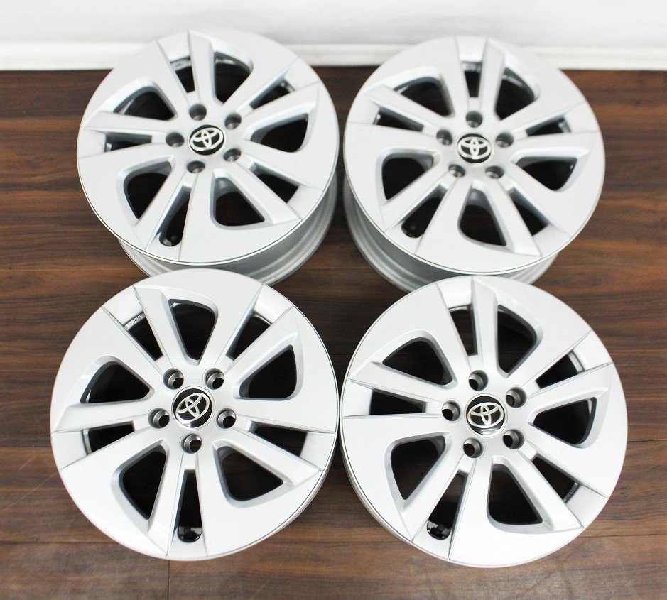 行董】15インチ トヨタ 50系 プリウス 純正ホイール 15X6.5J PCD 100 5