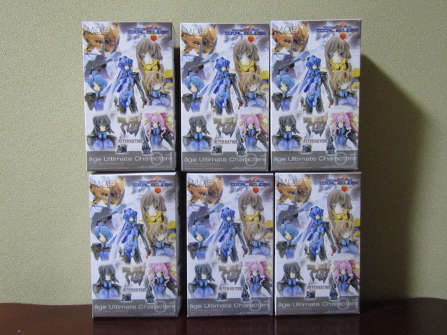 アージュ アルティメットキャラクターズ01 全6種 内袋未開封 マブラヴ