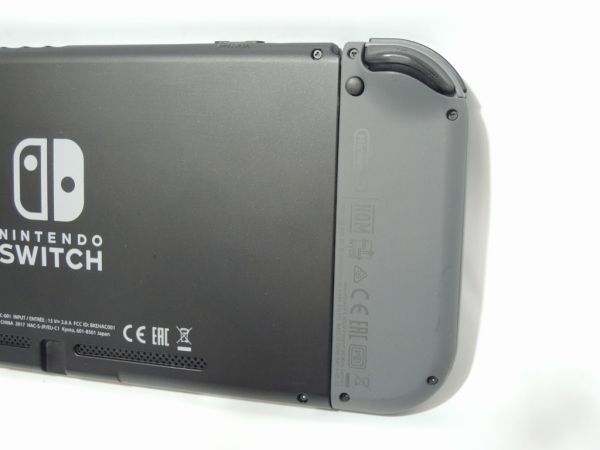 美品 動作品 Nintendo Switch ニンテンドースイッチ グレー 本体と
