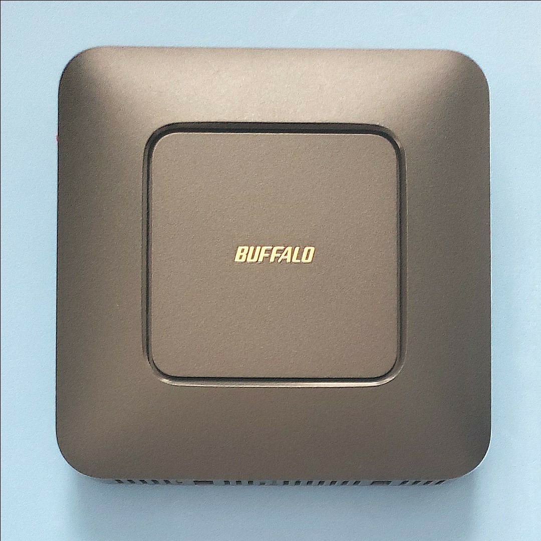 バッファロー BUFFALO 高速 無線LAN WiFiルーター WSR-2533DHP-CB (クールブラック) 美品