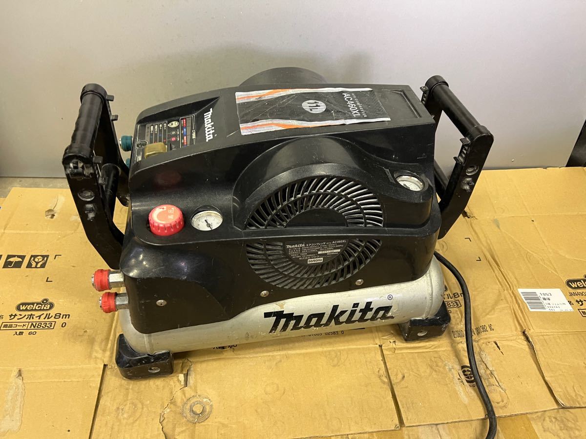 良品 マキタ 低騒音makita AC460XL高圧エアーコンプレッサー