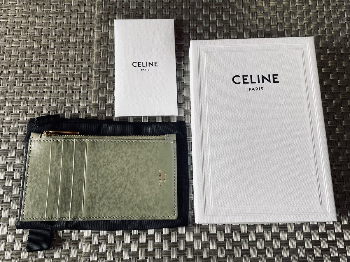 ほぼ未使用】CELINE セリーヌ カードケース フラグメントケース