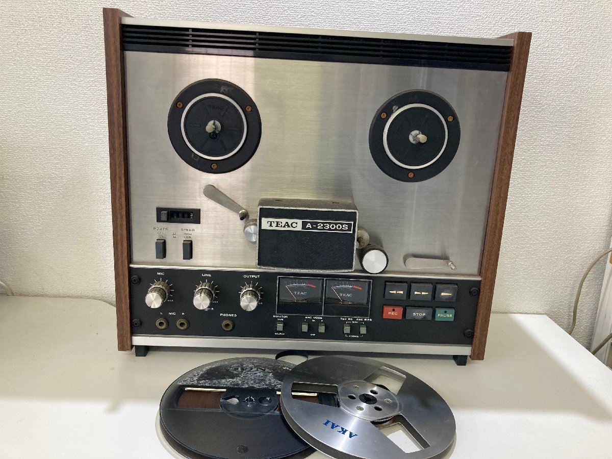 ◎TEAC ティアック A-2300S オープンリールデッキ 通電確認済み