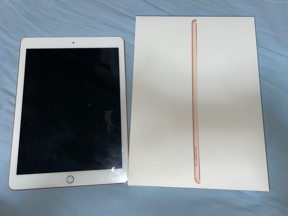 iPad 第6世代 32GB ゴールド simロック解除済 美品 Cellular