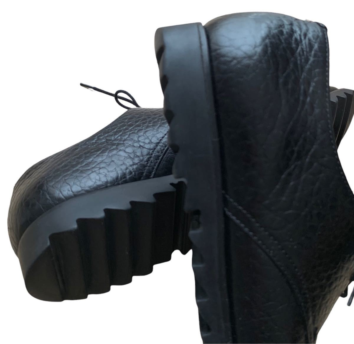 PRADA/センターシーム/レザー/ラバーソール/ビジネスシューズ レザー