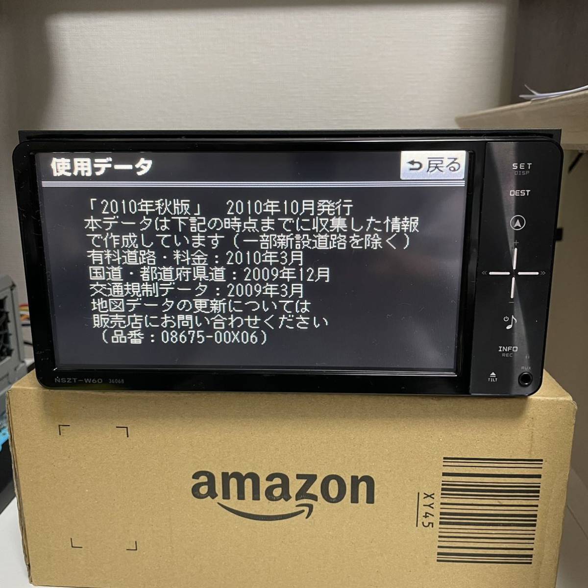 トヨタ純正 SDナビ NSZT-W60 フルセグ Bluetooth