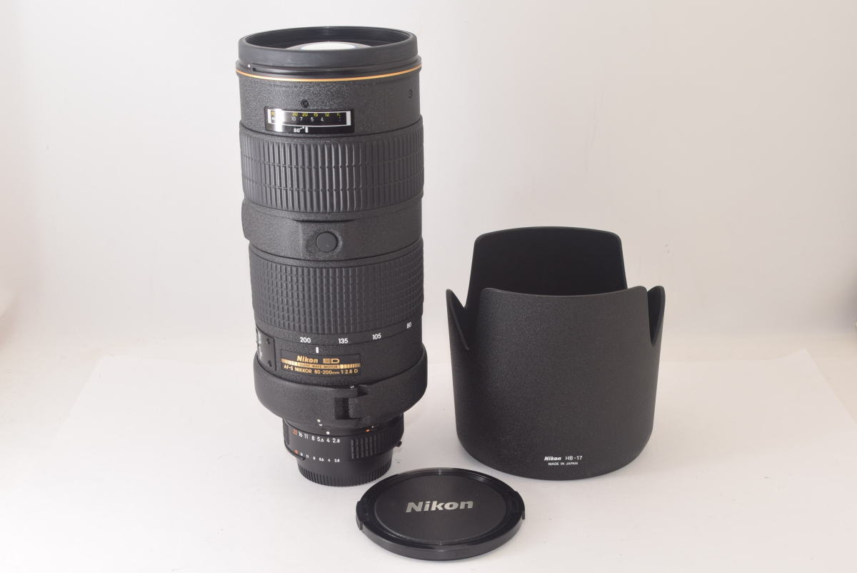 ☆訳あり品☆ Nikon ニコン AF-S NIKKOR 80-200mm F2.8D ED ブラック