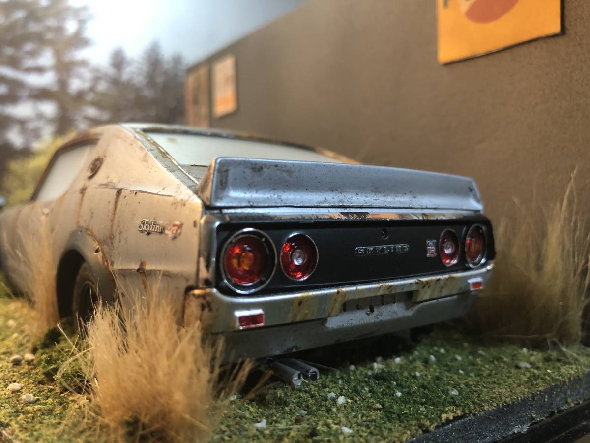 [ пластиковая модель ]1/24 Ниссан Skyline 2000GT-R Ken&Mary KPGC110 с футляром 