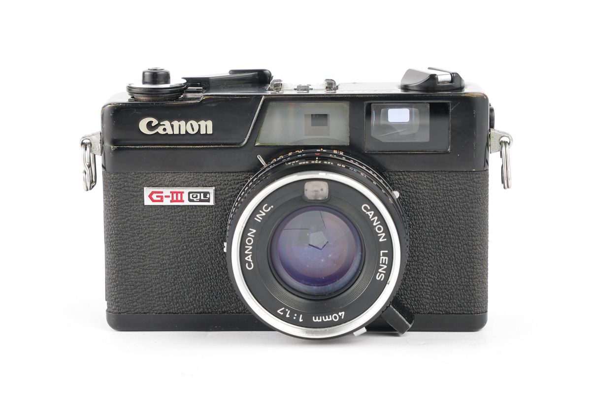 08171cmrk Canon Canonet QL17 G-III CANON LENS 40mm F1.7 大口径