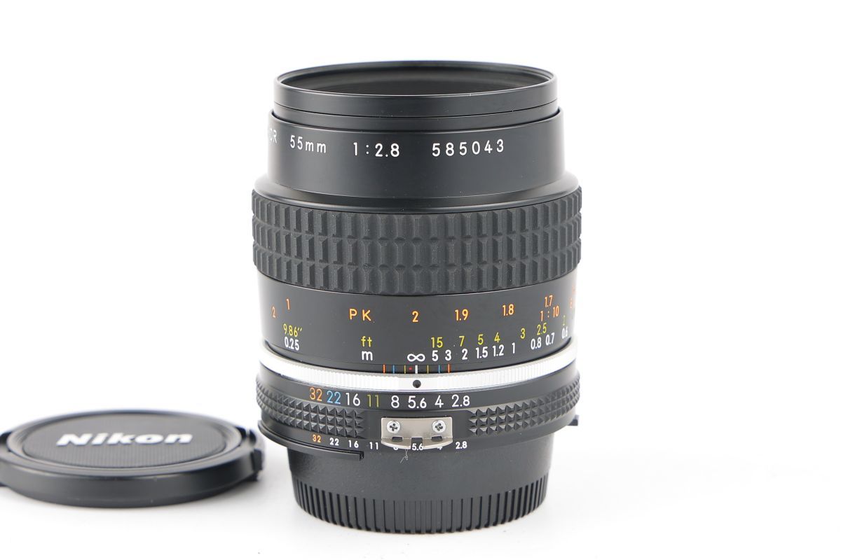 08217cmrk Nikon Micro-NIKKOR 55mm F2.8 Ai-S 単焦点 マクロレンズ F