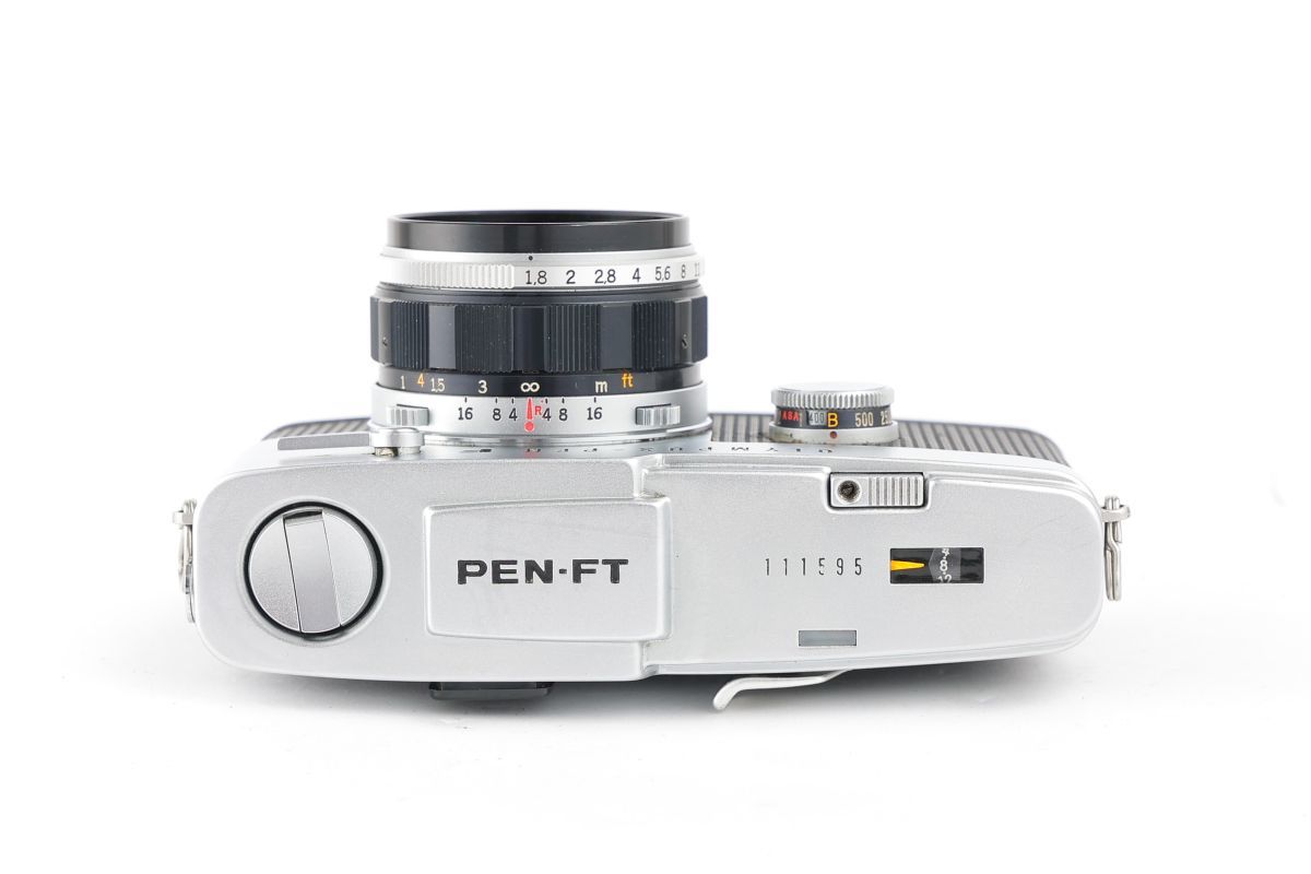 08381cmrk OLYMPUS PEN-FT + F.Zuiko Auto-S 38mm F1.8 レンズ交換式ハーフカメラ_画像5