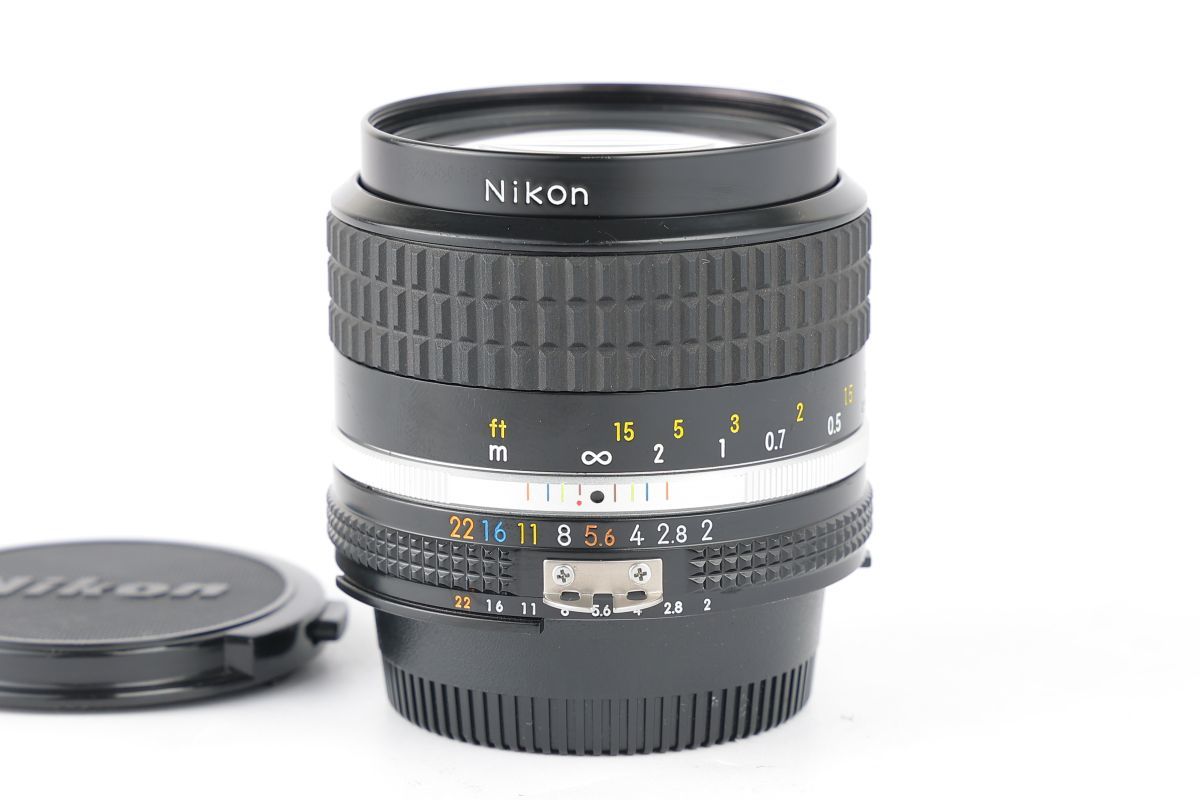 08944cmrk Nikon Ai NIKKOR 35mm F2S Ai-S 単焦点 広角レンズ Fマウント_画像1