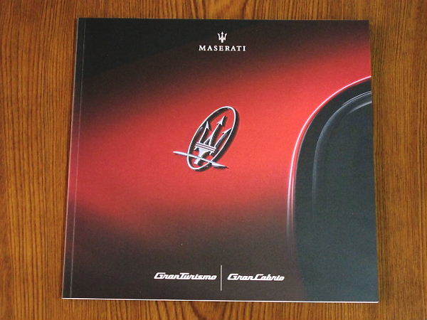 ** Maserati gran turismo, gran cabrio catalog new goods **