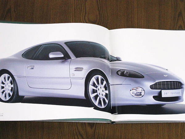 ** Aston Martin DB7 Japanese catalog beautiful goods **