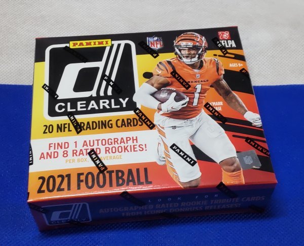 ■ 2021 NFL PANINI CLEARLY DONRUSS FOOTBALL 未開封BOX