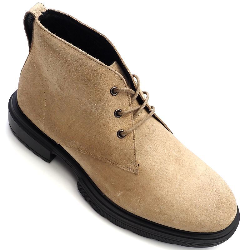 D03109 new goods GARMENT PROJECT/ Portugal made suede leather boots [ size :43] beige LIVETECH sole ga- men to Project 