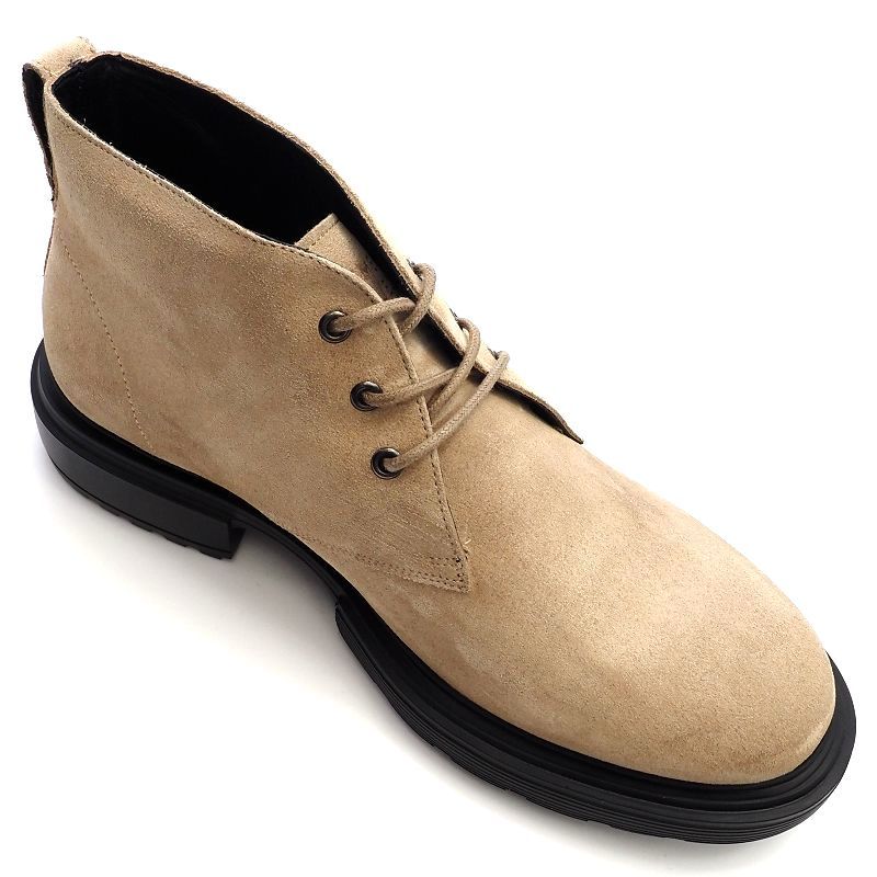 D03109 new goods GARMENT PROJECT/ Portugal made suede leather boots [ size :43] beige LIVETECH sole ga- men to Project 