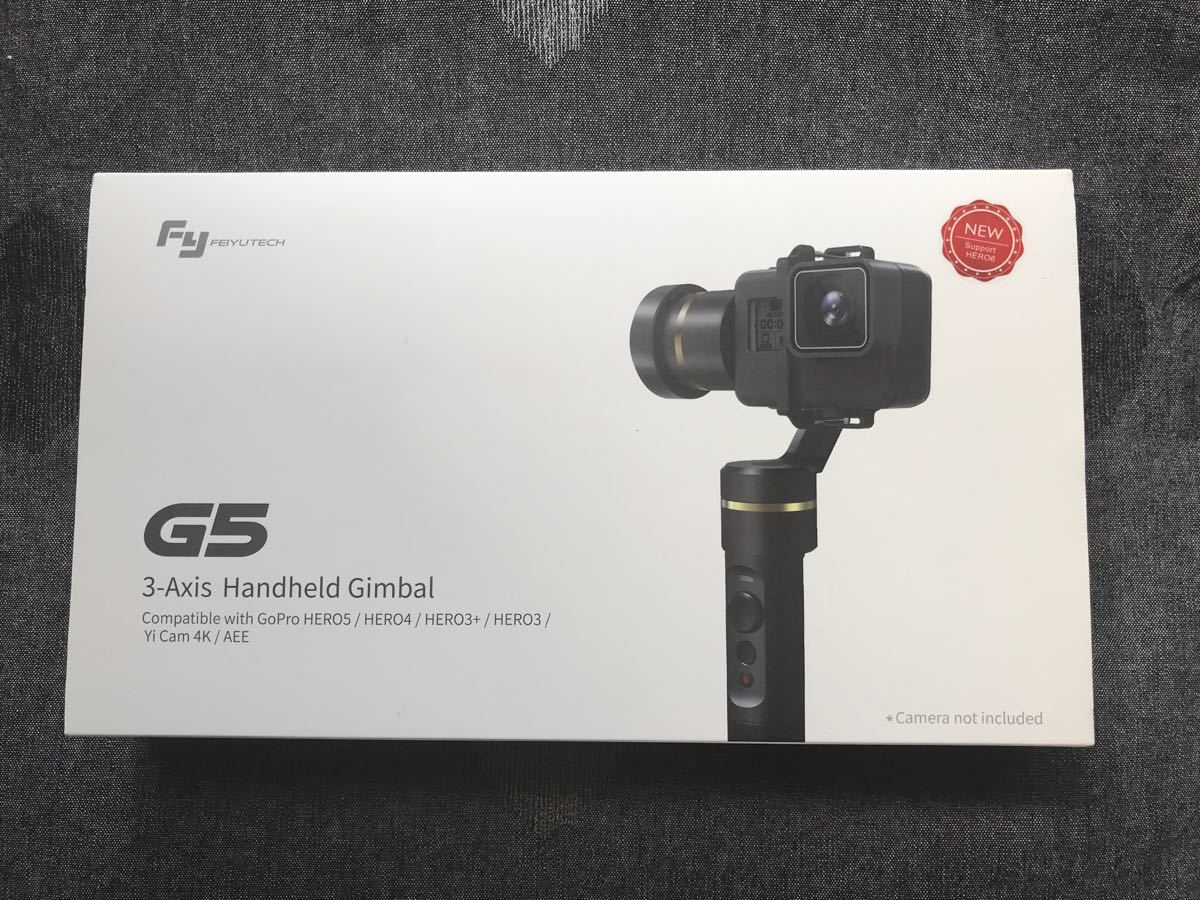FEIYUTECH G5 3軸ジンバル スタビライザー 動作確認のみほぼ新品
