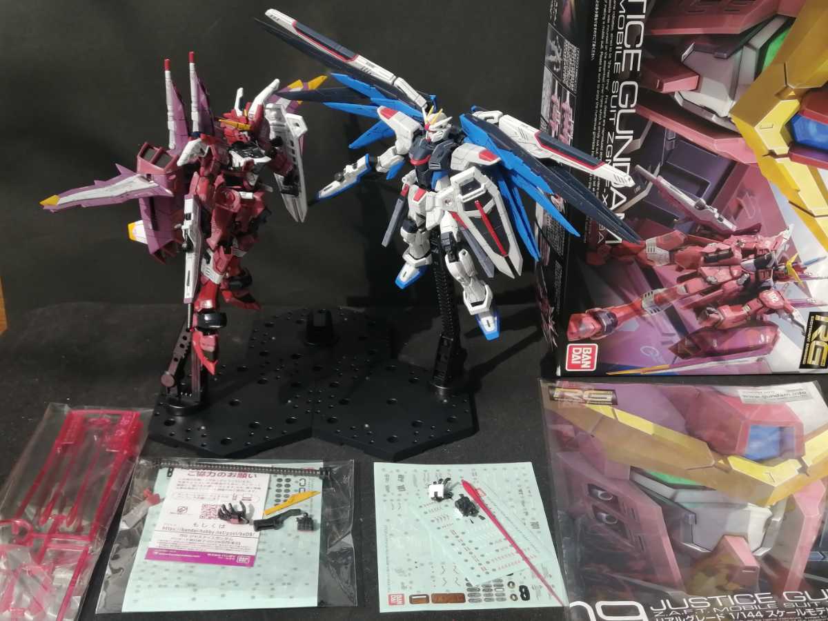 即決 ガンダム SEED DESTINY シード ディステニー RGジャスティス