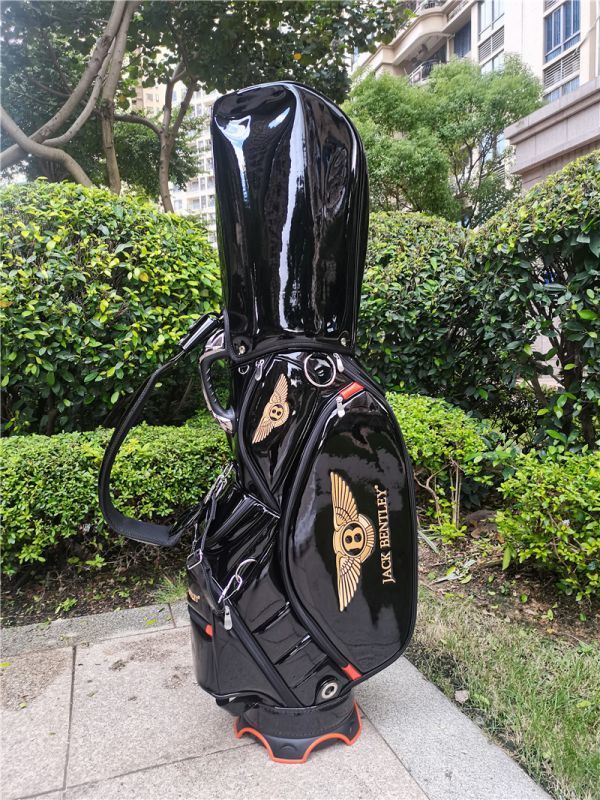 送料無料 ボーケイ キャディバッグ Golf Bag スポーツゴルフバッグ PUレザー キャディバッグ 撥水性高いQB384 