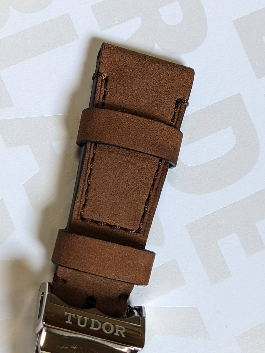 新品未使用 TUDOR 革ベルト 純正 チューダー ブラックベイ58用