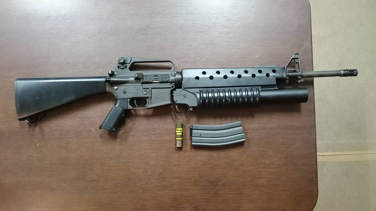 東京マルイ 電動ガン エアガン M16 M203 グレネード カスタム