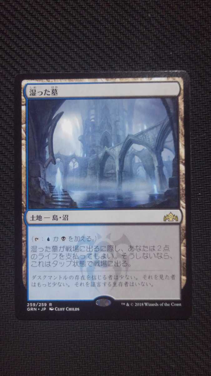 MTG 湿った墓/Watery Grave GRN 日本語版_画像1