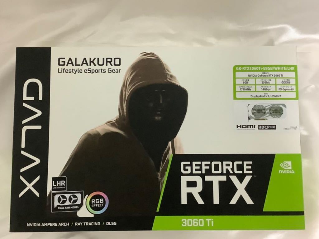 ヤフオク! - GALAKURO GeForce RTX 3060Ti WHITE
