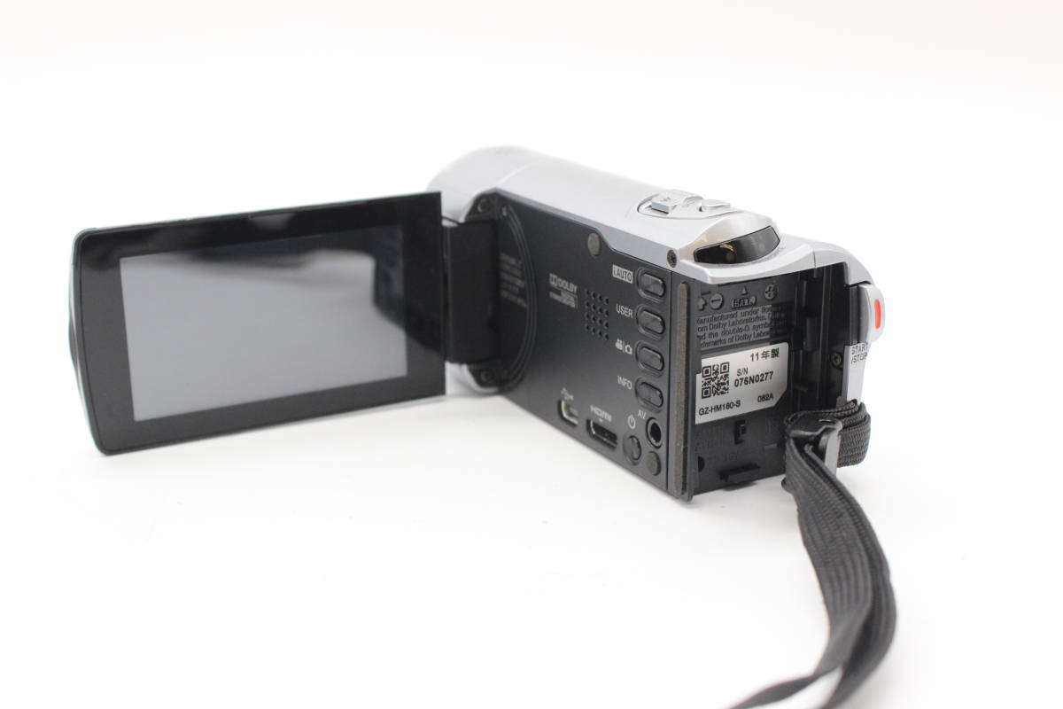 ビデオカメラ GZ-F117 -B ブラック Everio エブリオ ハイビジョンメモリームービー