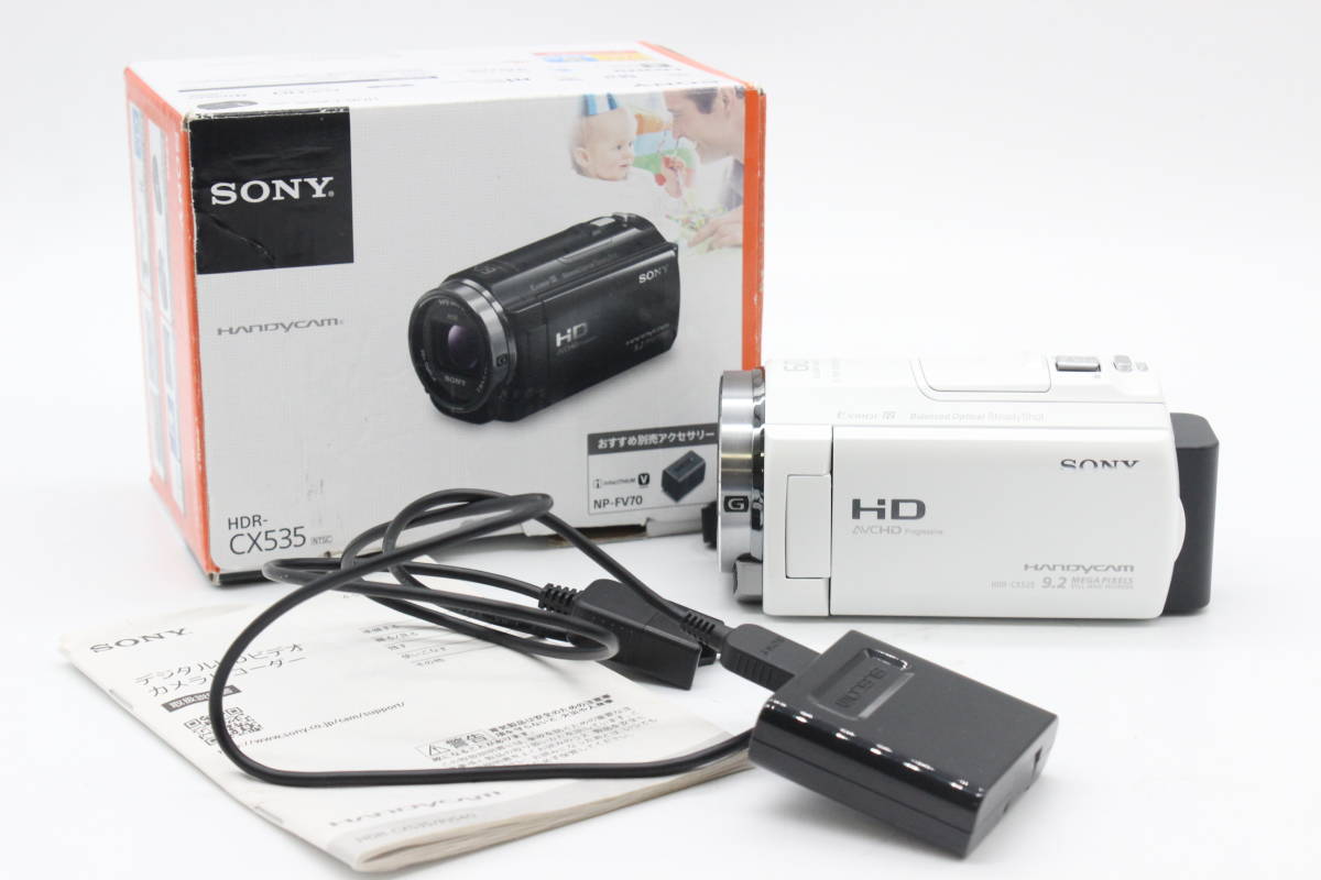 ☆極上美品☆ 【元箱付き】 ソニー Sony Handycam HDR-CX535 デジタル