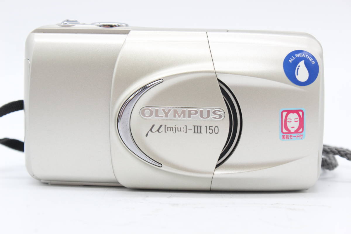 【貴重な元箱付き極美品】オリンパス Olympus μ mju-Ⅲ 150 MULTI AF ZOOM 37.5-150mm コンパクトカメラ M215_画像3