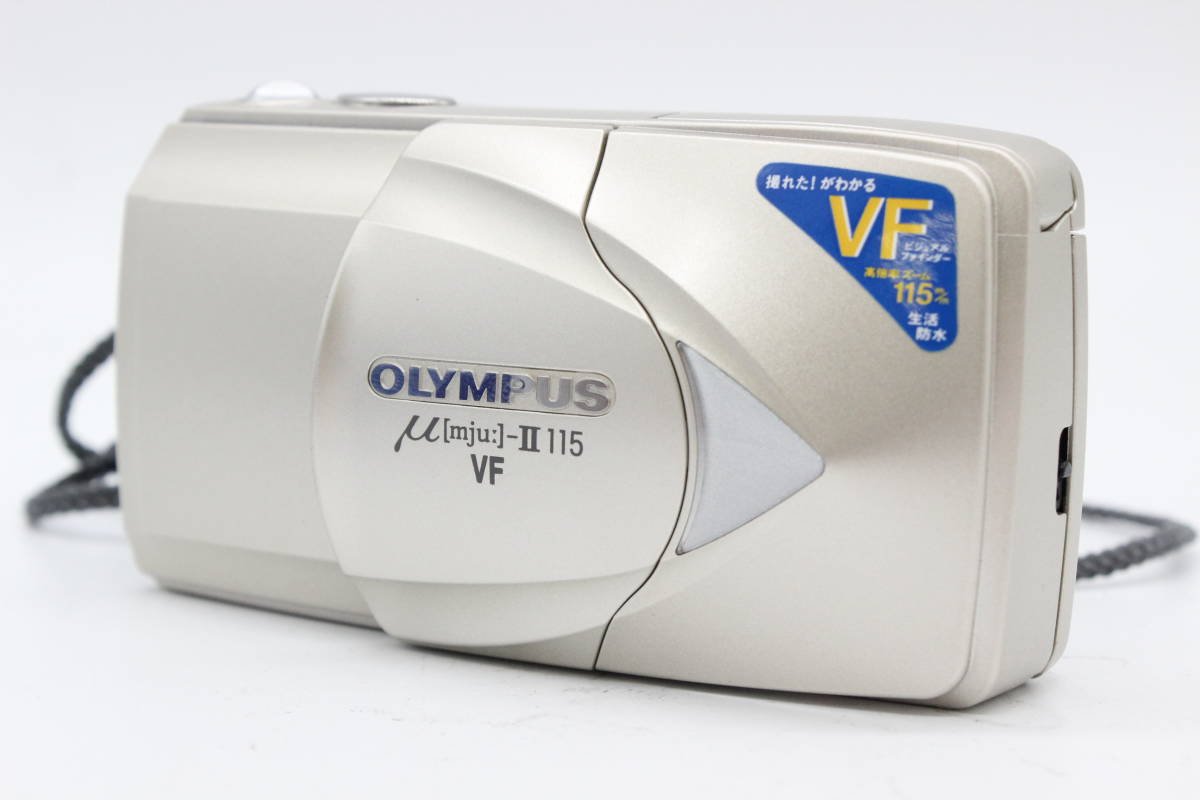 ★超極上美品★ オリンパス Olympus μ mju-II 115 VF 38-115mm コンパクトカメラ M216