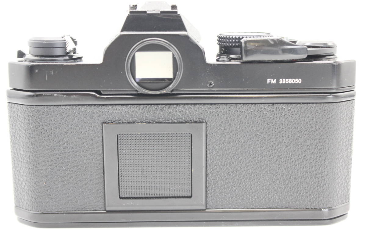 ★良品★ ニコン Nikon FM ブラック New Nikkor 35mm F2.8 ボディ レンズセット M235_画像4