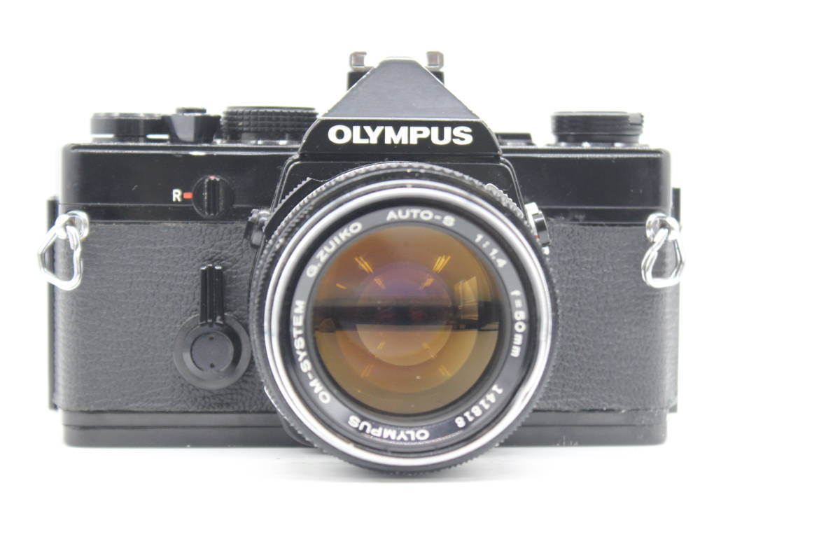 ★良品★ オリンパス Olympus OM-1 OM-SYSTEM G.ZUIKO AUTO-S 50mm F1.4 ボディ レンズセット M373_画像2