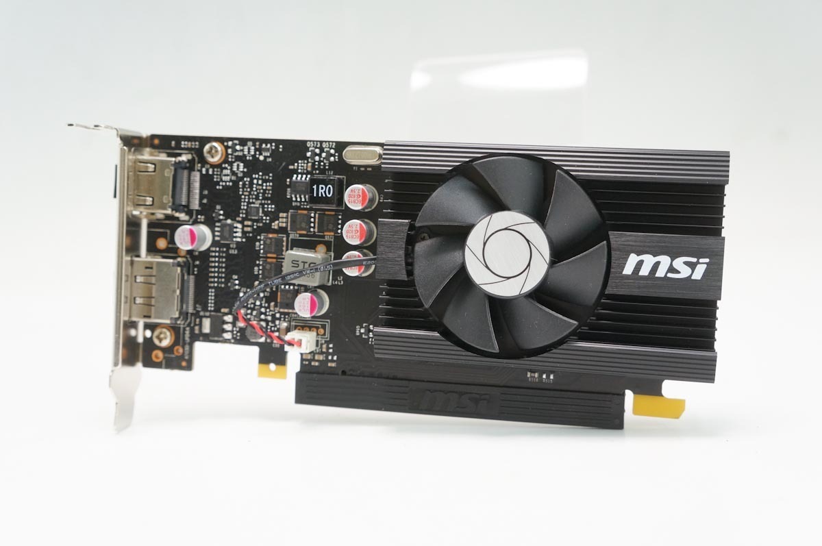 MSI GeForce GT 1030 2GD4 LP OC グラフィックスボード グラボ DP/HDMI