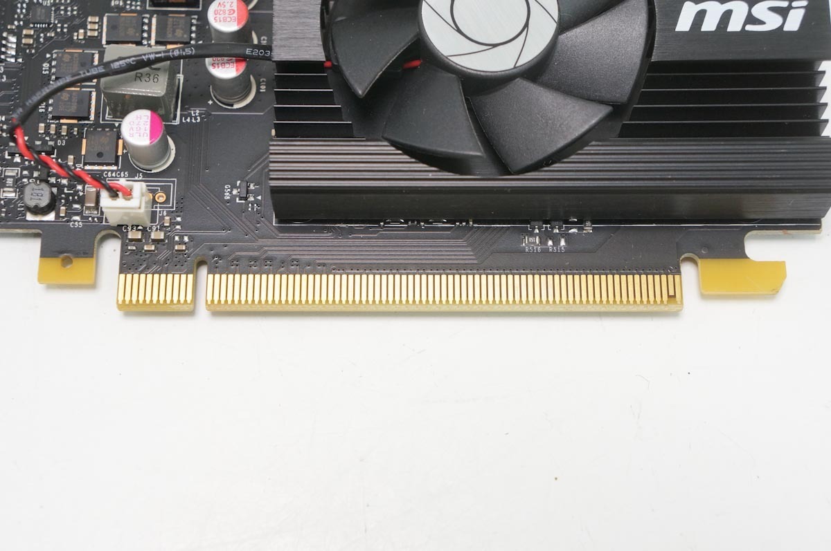 MSI GeForce GT 1030 2GD4 LP OC グラフィックスボード グラボ DP/HDMI