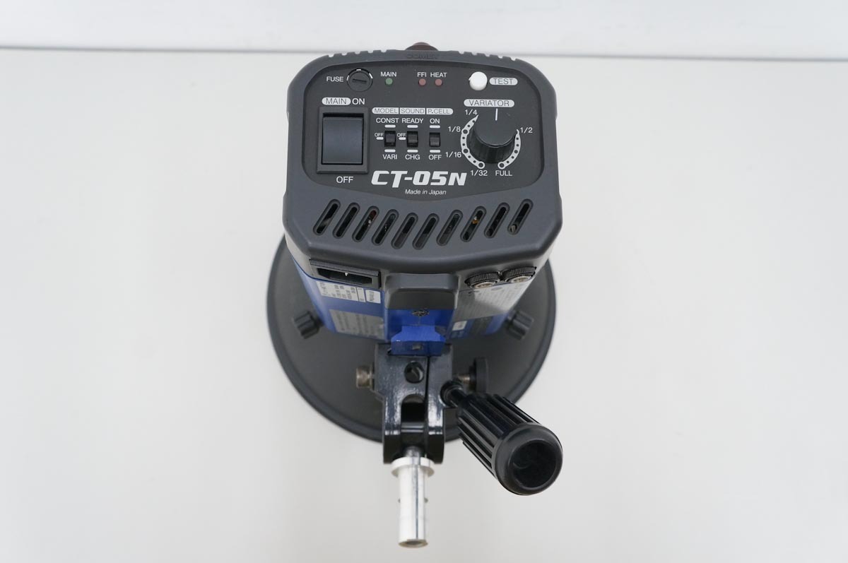 COMET コメット ストロボ CT-05N フラッシュ シンクロケーブル付き