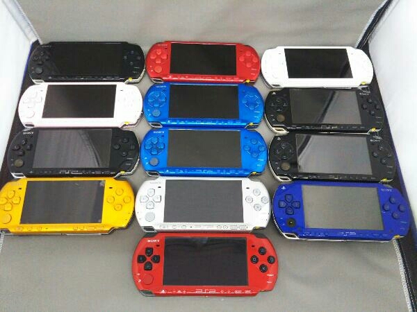 世界的に ジャンク PSP本体13台 PSP1000×1) / PSP2000×2 / (PSP3000×10 PSP3000シリーズ