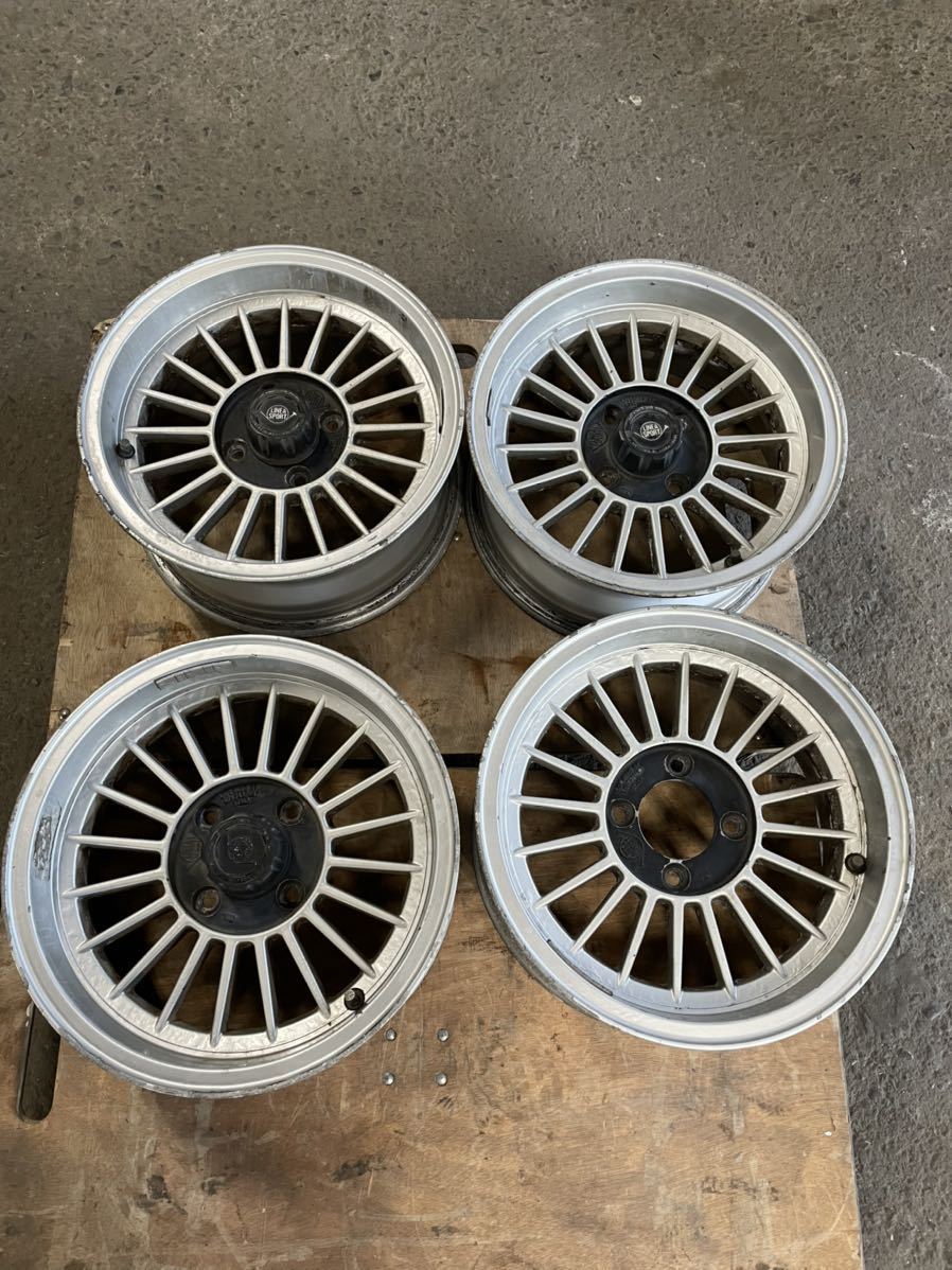 LINEA SPORT リネアスポーツ ITALY ホイール4本 6 1/2-JJX15 8 4穴 PCD ...