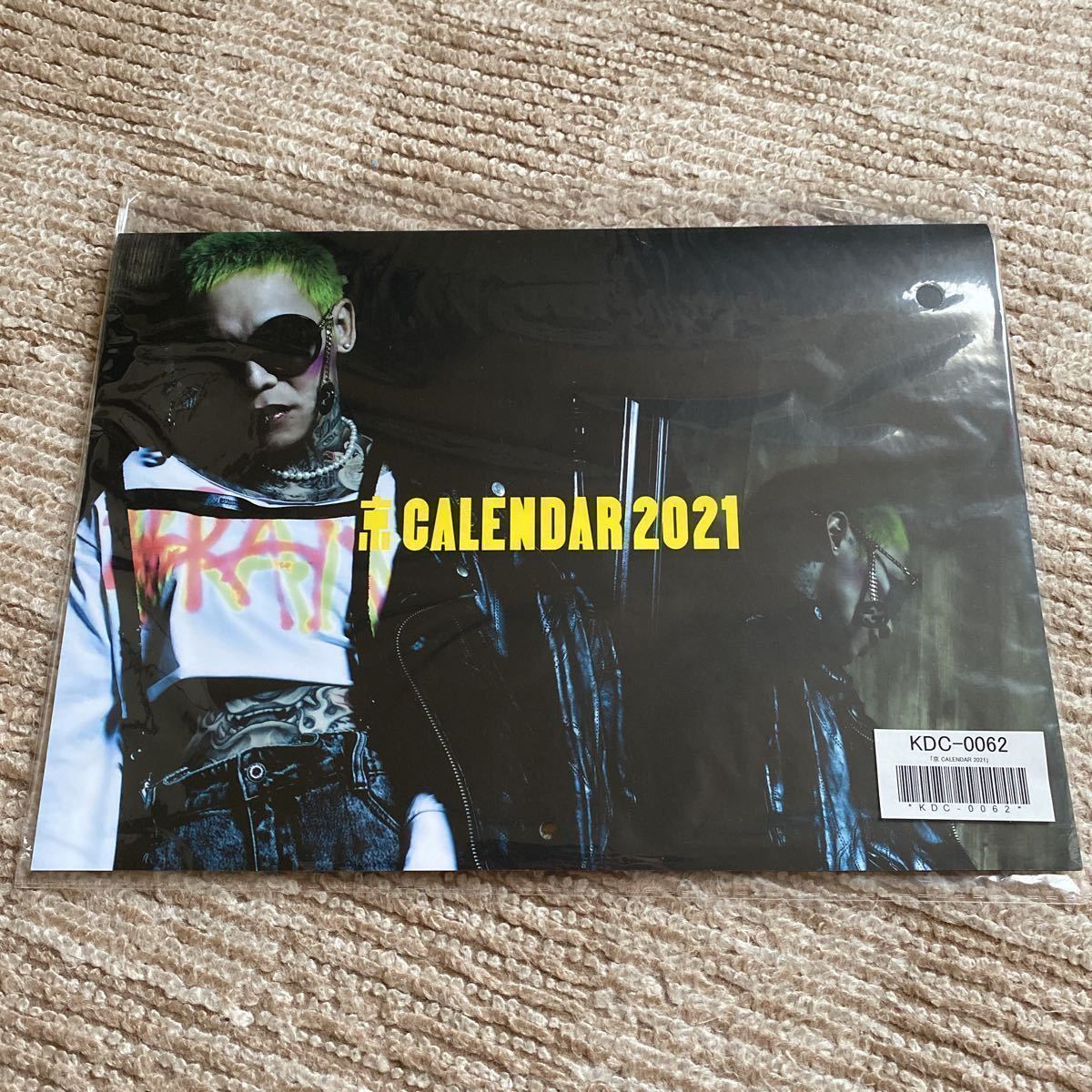 DIR EN GREY『京 CALENDAR 2021』ファンクラブ会員限定商品 定価2,750 円 (税込) 新品未開封 送料無料 sukekiyo マダラニンゲン