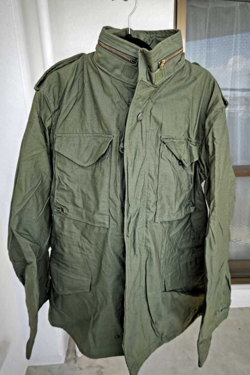 米軍実物 M65フィールドジャケット 3rd ブラスジッパー 76年 米軍実物 M65フィールドジャケット 3rd ブラスジッパー 76年