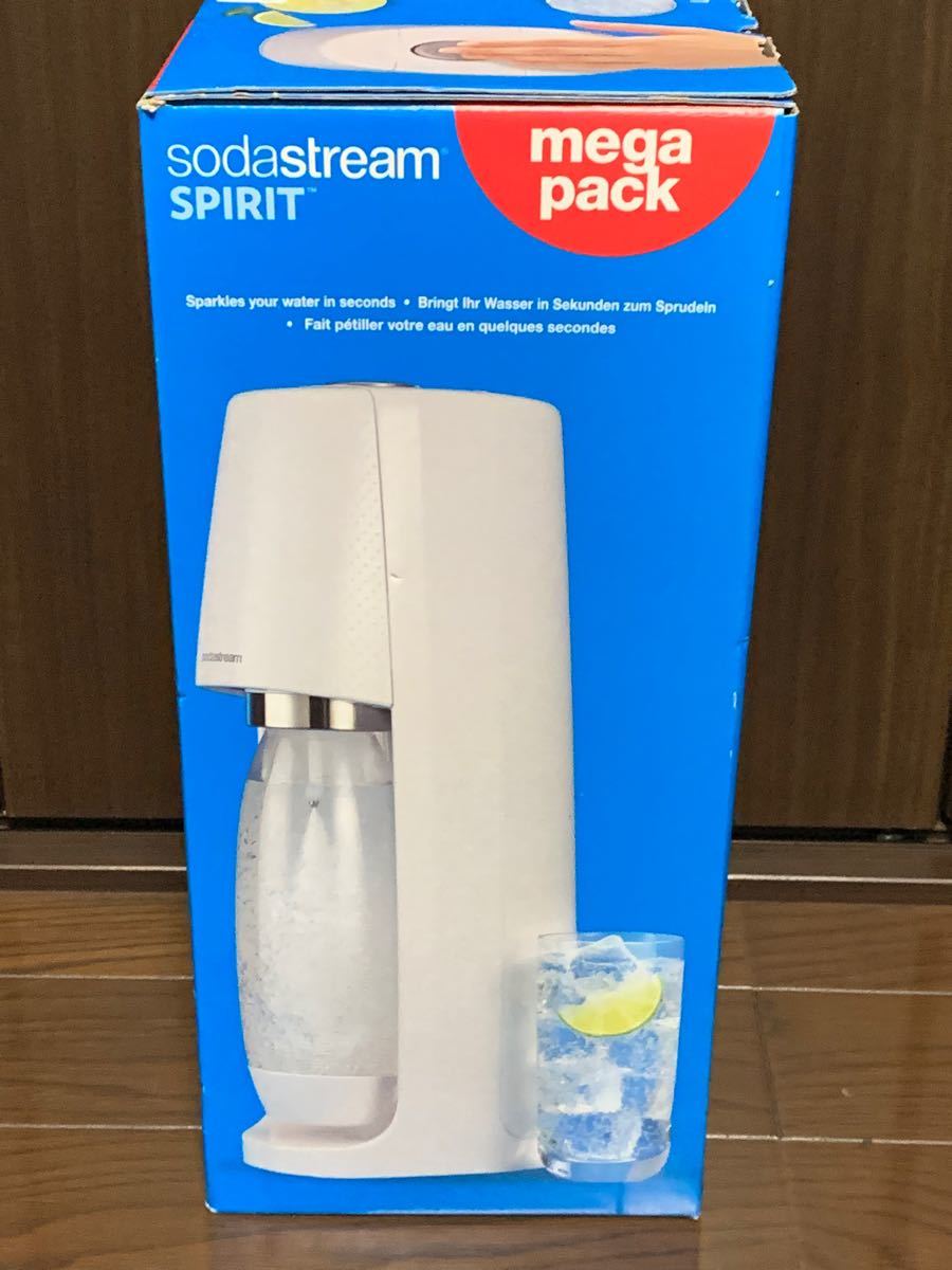 sodastream Spirit スターターキット SSM1066 （ホワイト）