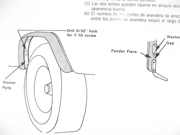 汎用 フォード エクスカージョン ラバーフェンダー 5cm 1台分 オーバーフェンダー ワイド 50mm 流用 フェンダー プロテクター 送料無料_画像3