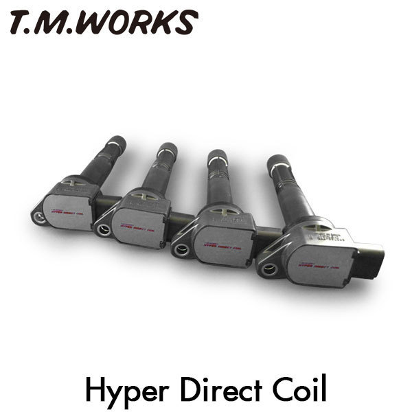 T.M.WORKS ハイパーダイレクトコイル シビック 新作多数 EP3 K20A 01 96％以上節約 DOHC VTEC タイプR 12～05 8