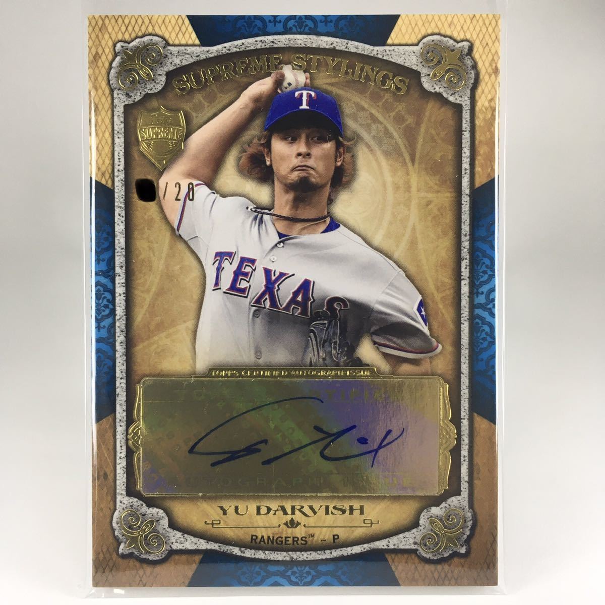 1円スタート☆限定20枚☆直筆サイン☆ダルビッシュ有☆ 2013 Topps